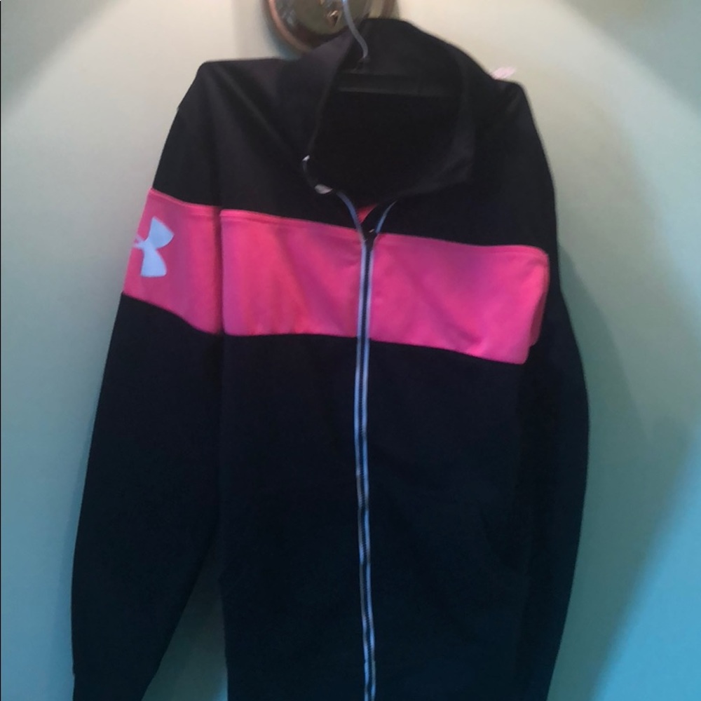 Underarmour athletic zip up jacket